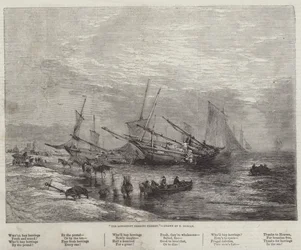 Die Heringfischerei von Lowestoft